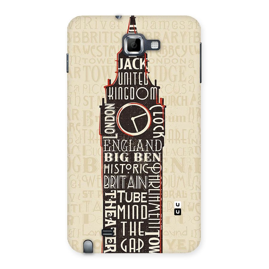 Cap City Design Back Case for Galaxy Note