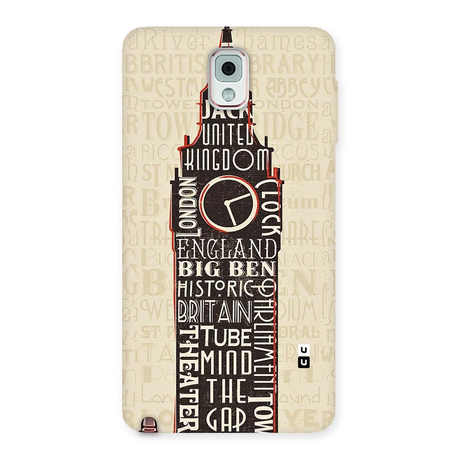 Cap City Design Back Case for Galaxy Note 3