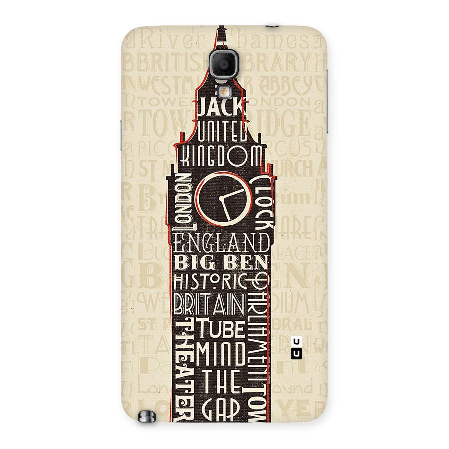 Cap City Design Back Case for Galaxy Note 3 Neo