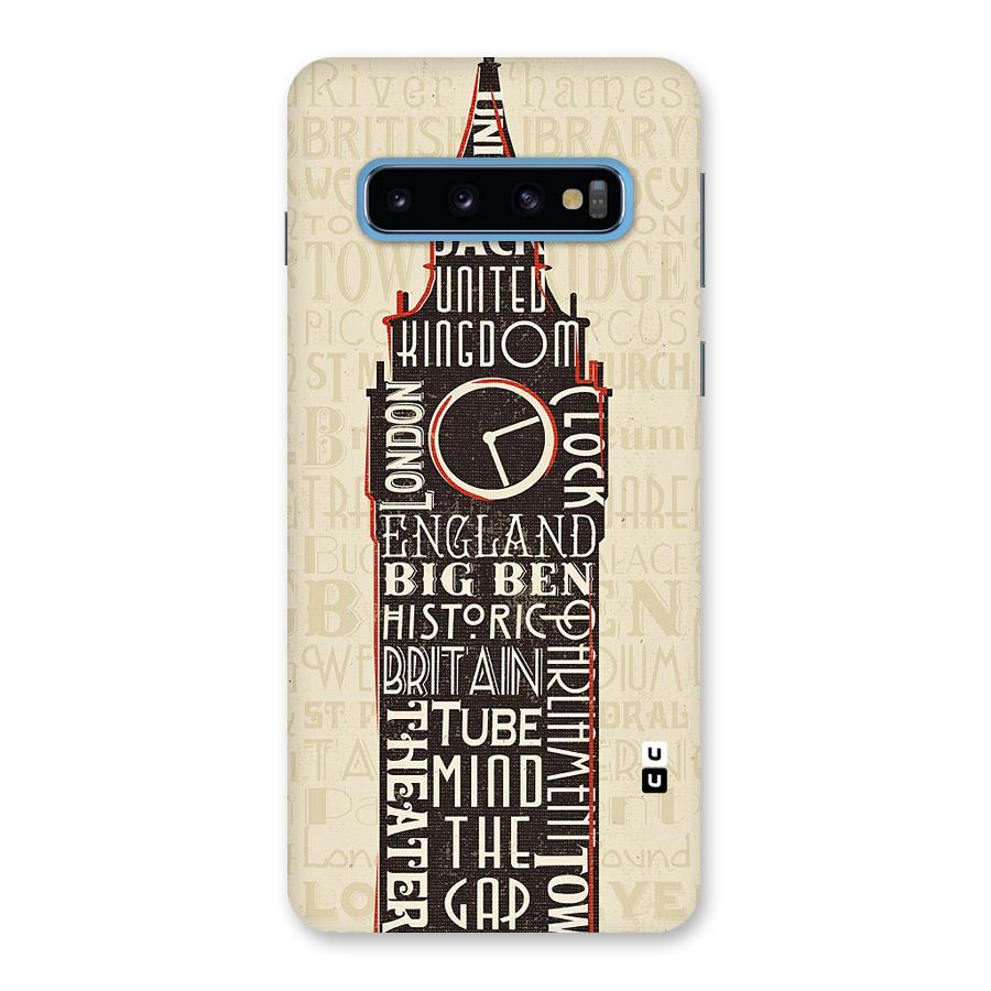 Cap City Design Back Case for Galaxy S10
