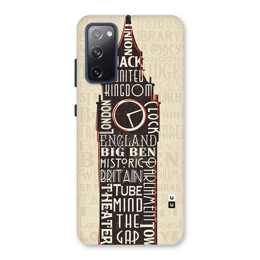 Cap City Design Back Case for Galaxy S20 FE