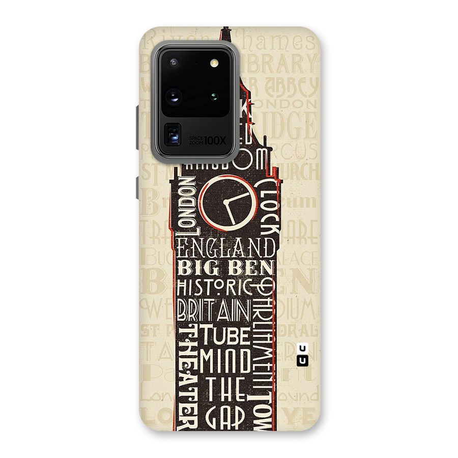 Cap City Design Back Case for Galaxy S20 Ultra