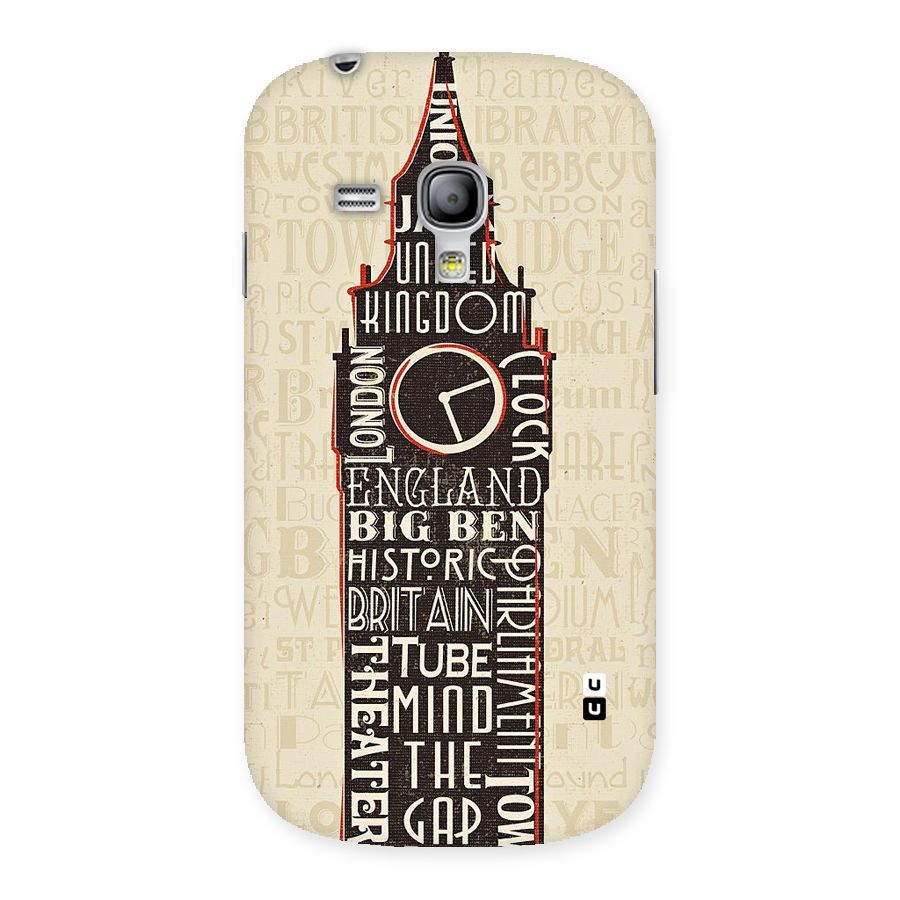 Cap City Design Back Case for Galaxy S3 Mini