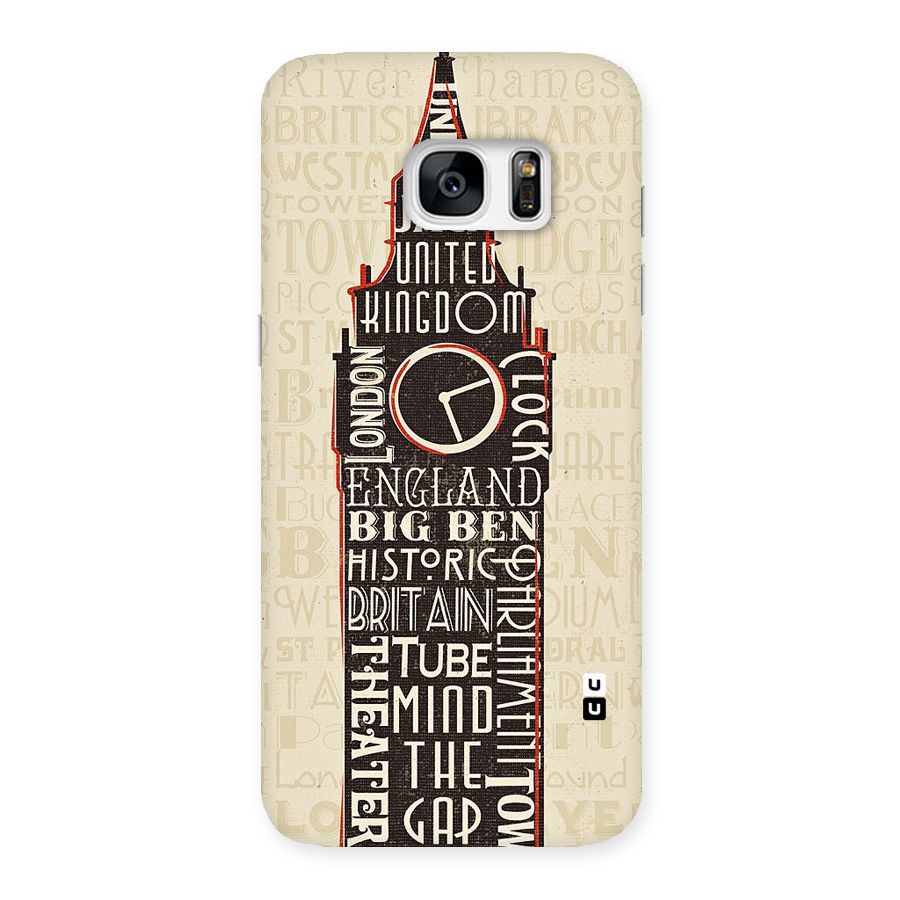Cap City Design Back Case for Galaxy S7 Edge