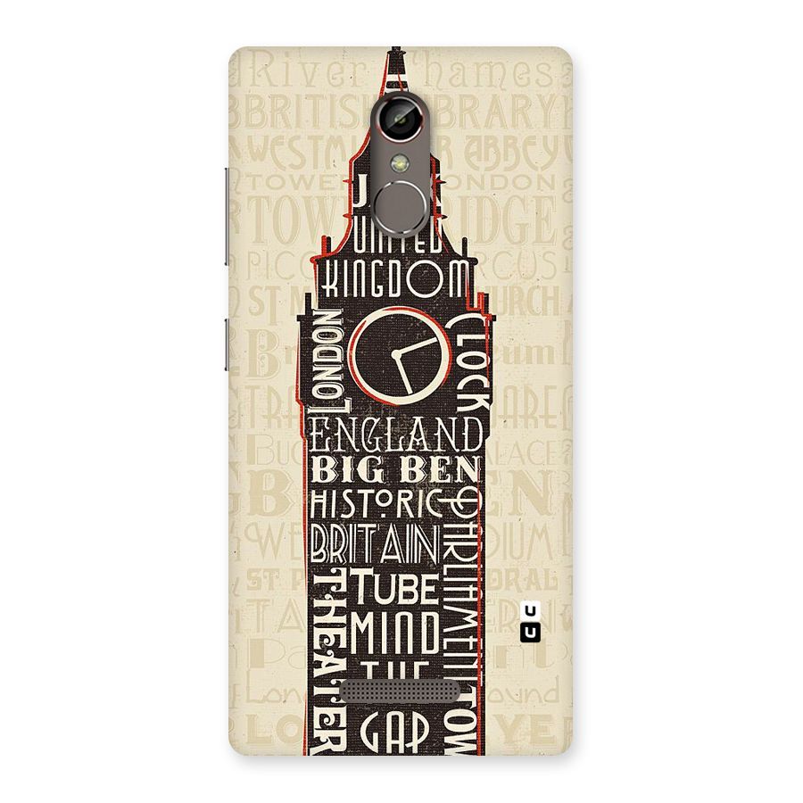Cap City Design Back Case for Gionee S6s