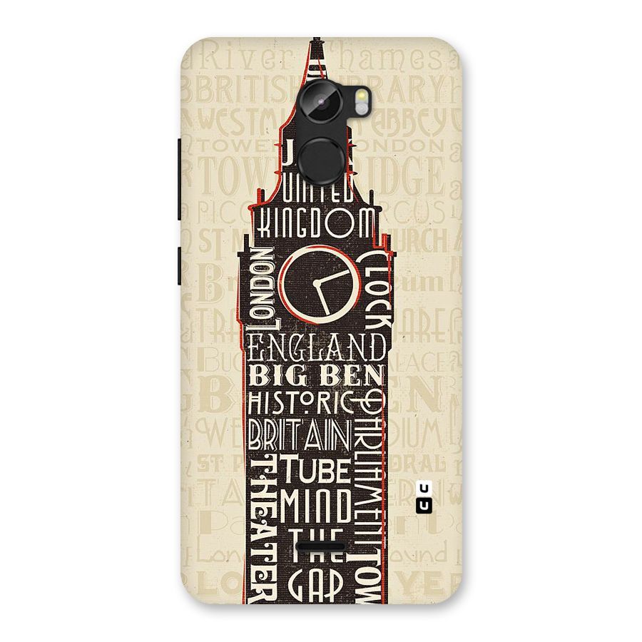 Cap City Design Back Case for Gionee X1