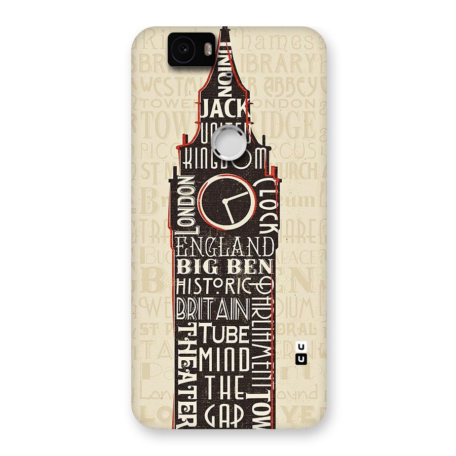 Cap City Design Back Case for Google Nexus-6P