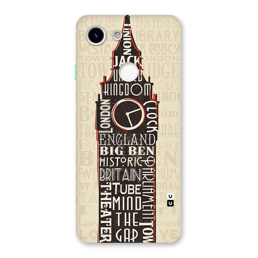 Cap City Design Back Case for Google Pixel 3