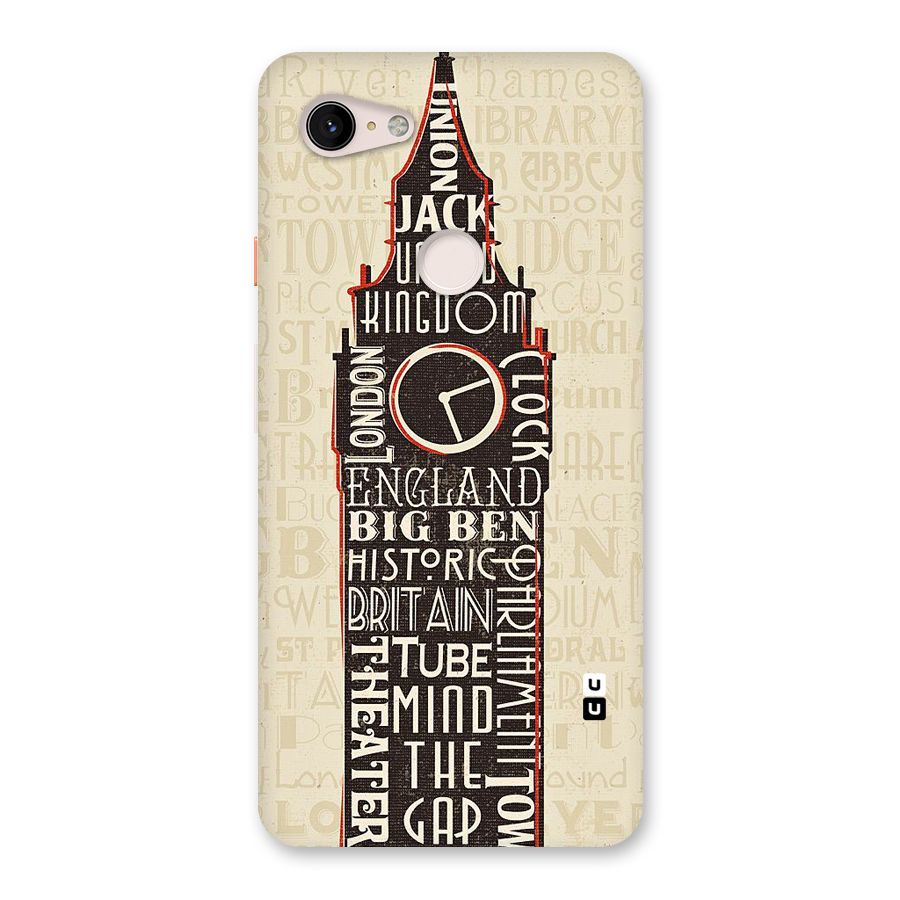 Cap City Design Back Case for Google Pixel 3 XL