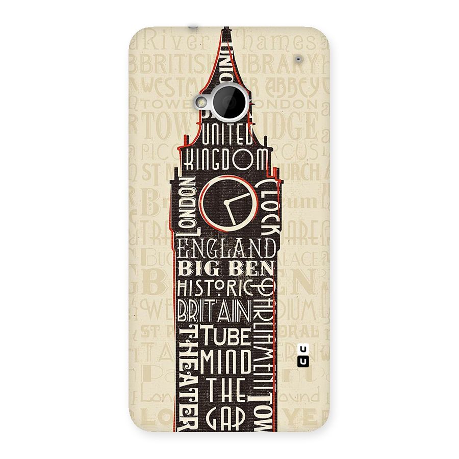 Cap City Design Back Case for HTC One M7