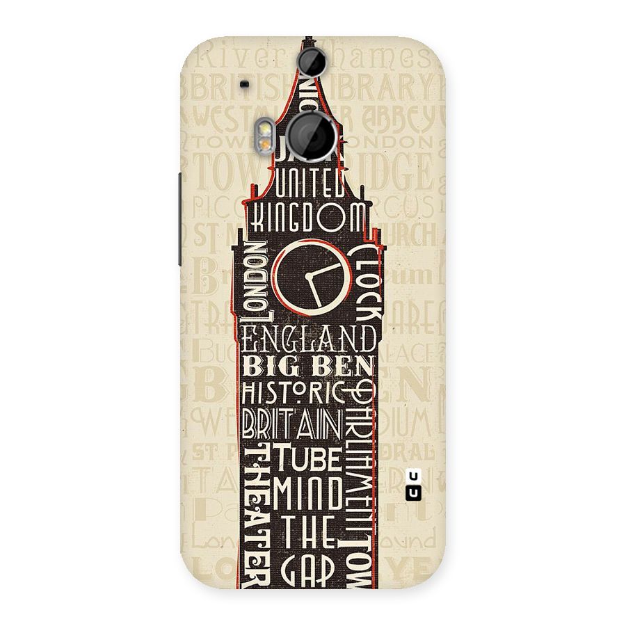 Cap City Design Back Case for HTC One M8
