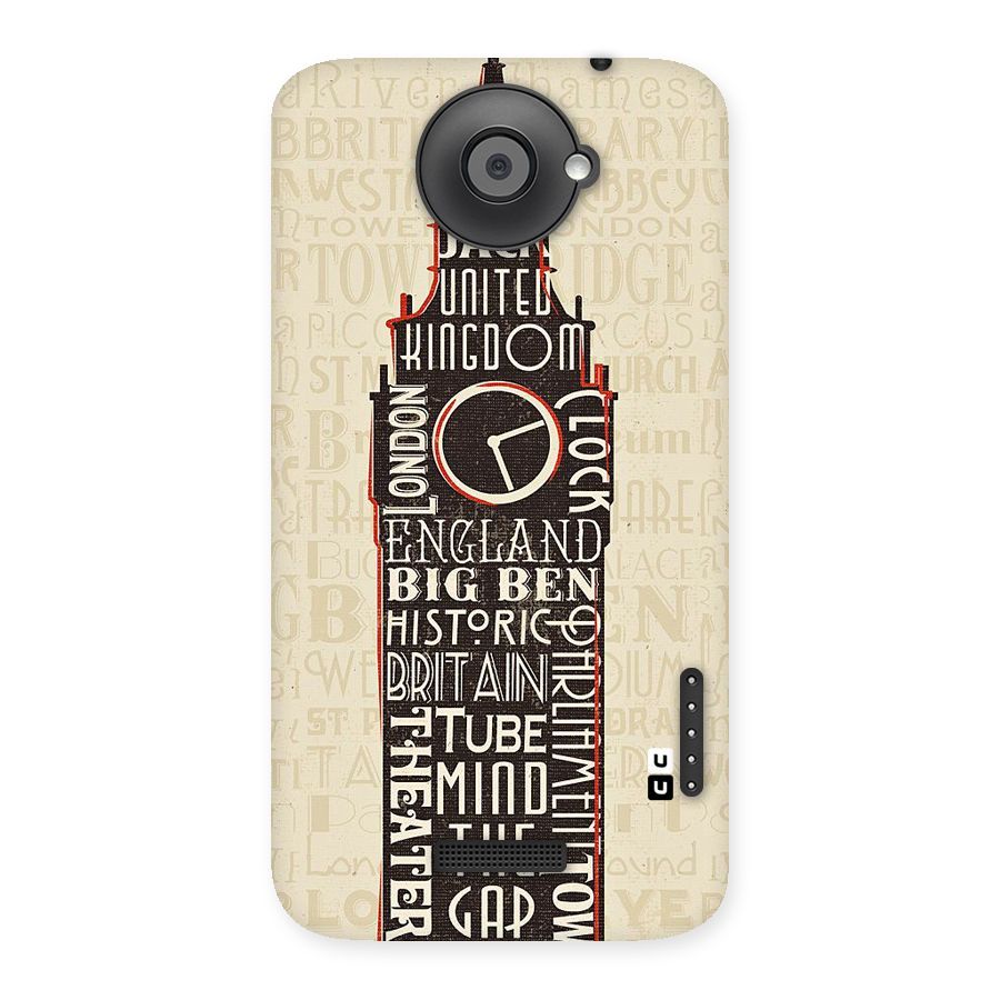 Cap City Design Back Case for HTC One X