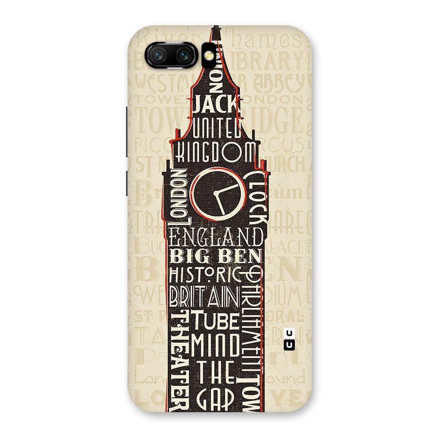 Cap City Design Back Case for Honor 10