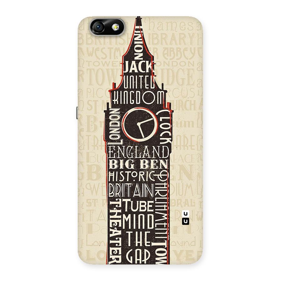 Cap City Design Back Case for Honor 4X