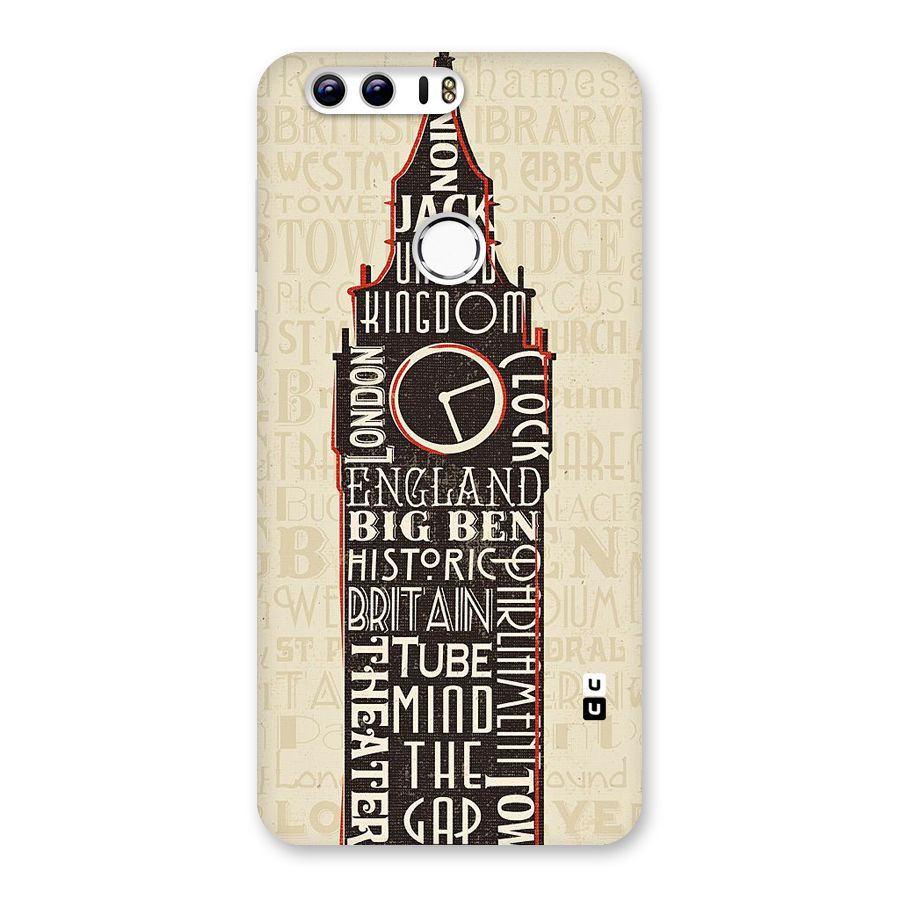 Cap City Design Back Case for Honor 8