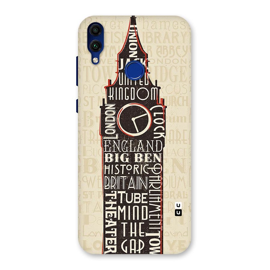Cap City Design Back Case for Honor 8C