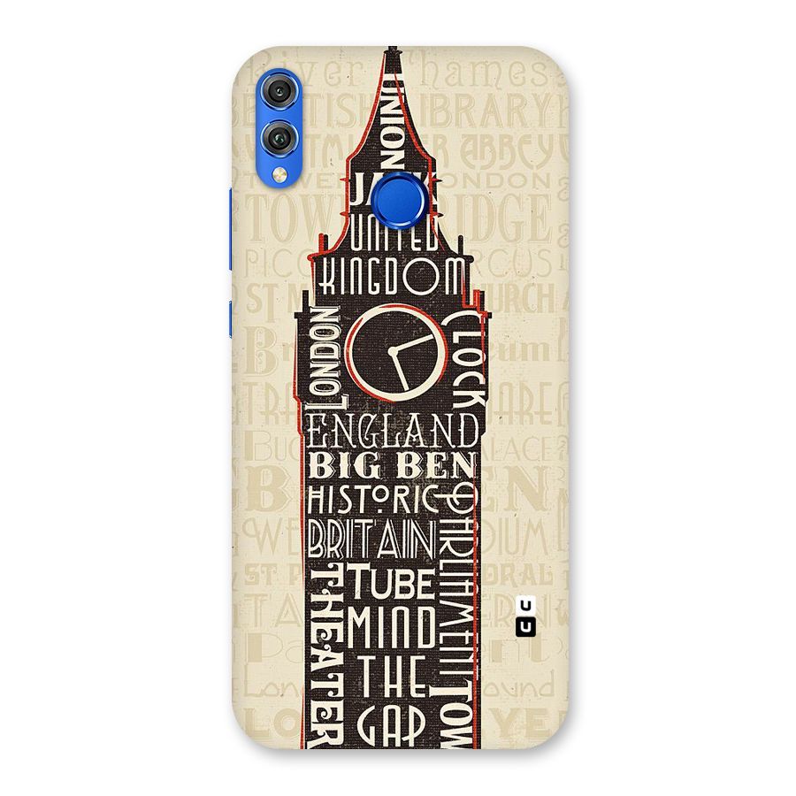 Cap City Design Back Case for Honor 8X