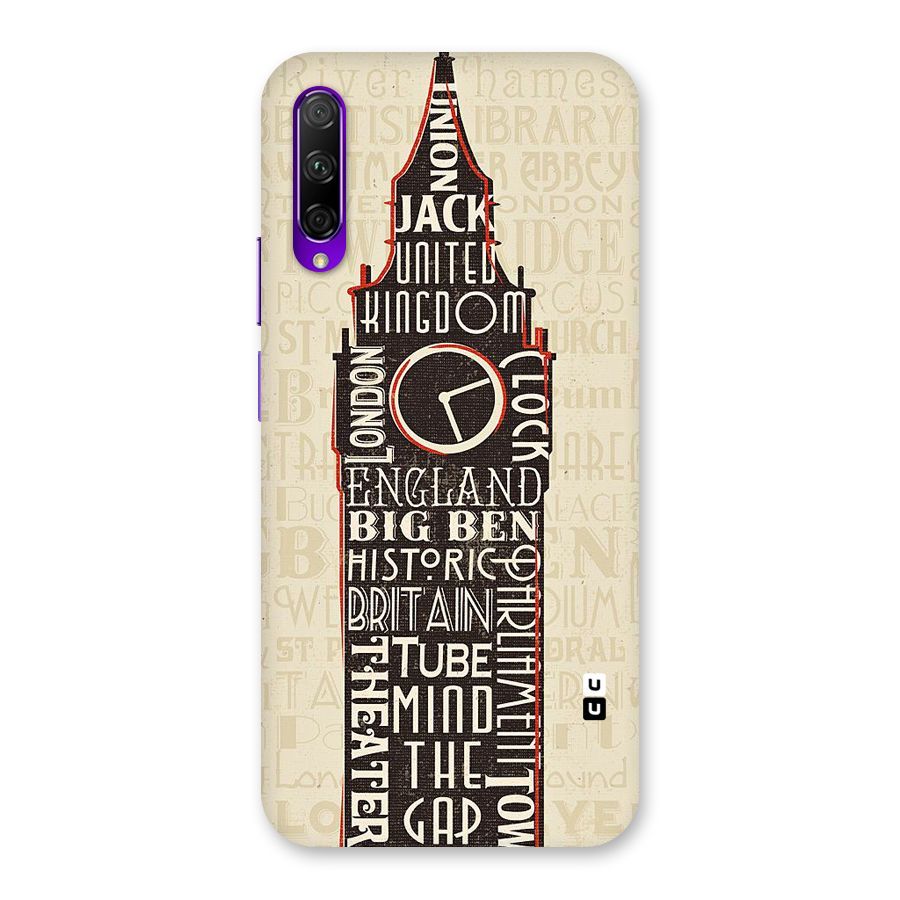 Cap City Design Back Case for Honor 9X Pro