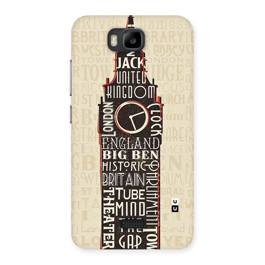 Cap City Design Back Case for Honor Bee
