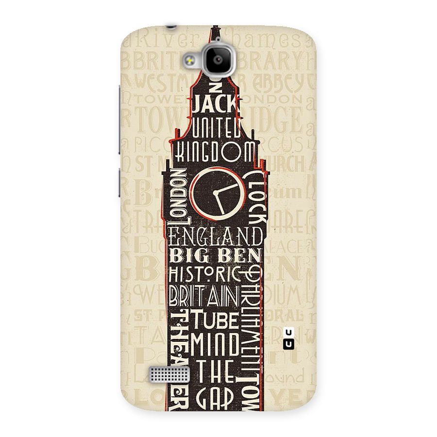 Cap City Design Back Case for Honor Holly