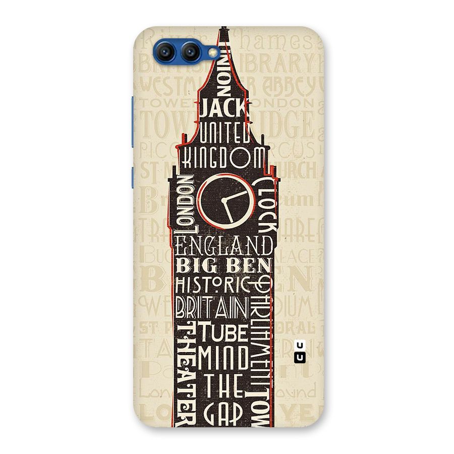 Cap City Design Back Case for Honor View 10