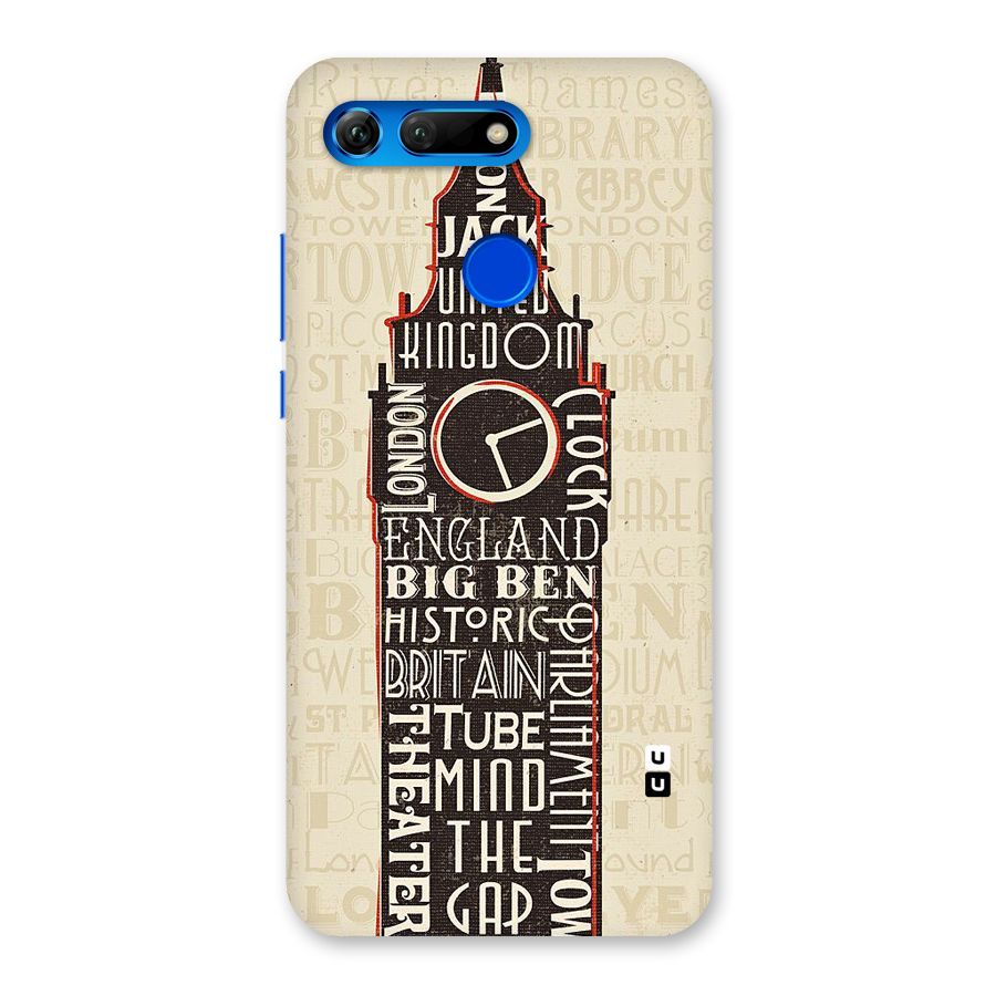 Cap City Design Back Case for Honor View 20