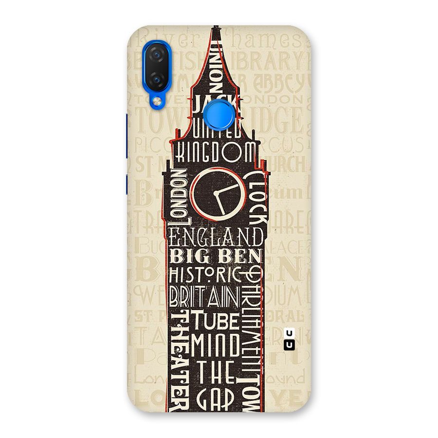 Cap City Design Back Case for Huawei P Smart+