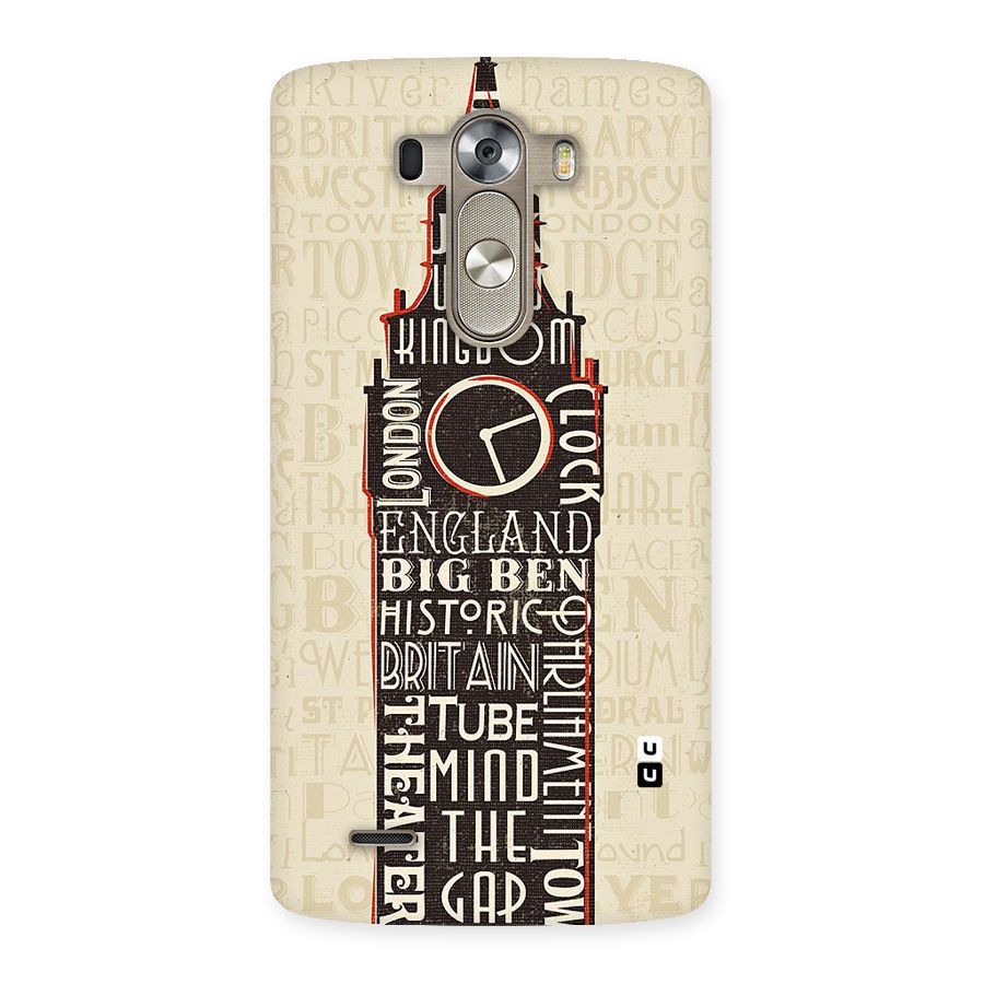 Cap City Design Back Case for LG G3