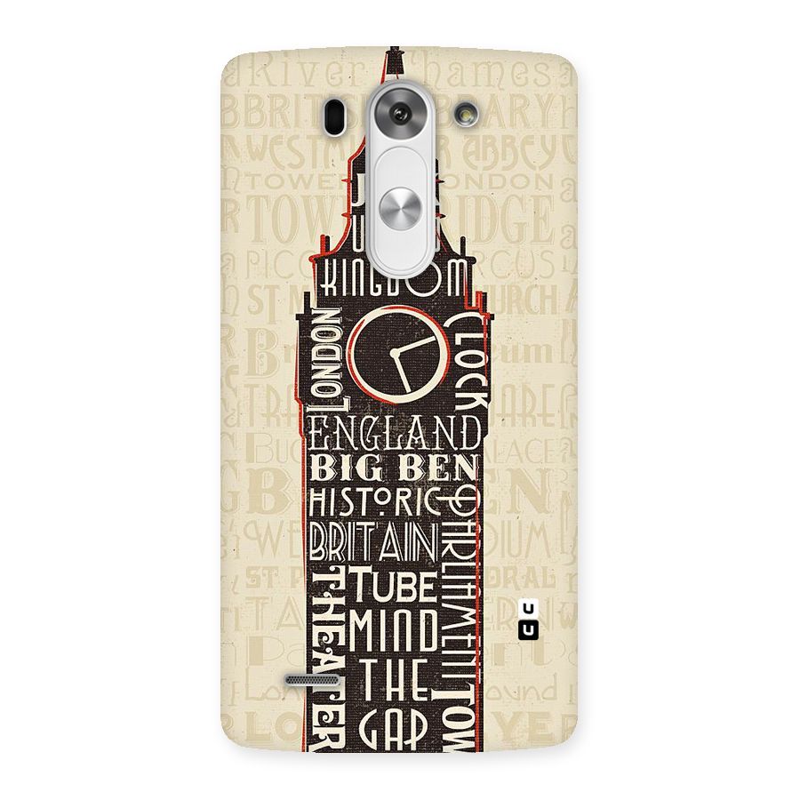 Cap City Design Back Case for LG G3 Beat