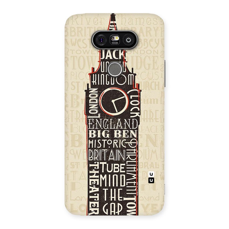 Cap City Design Back Case for LG G5