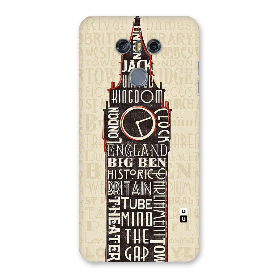 Cap City Design Back Case for LG G6