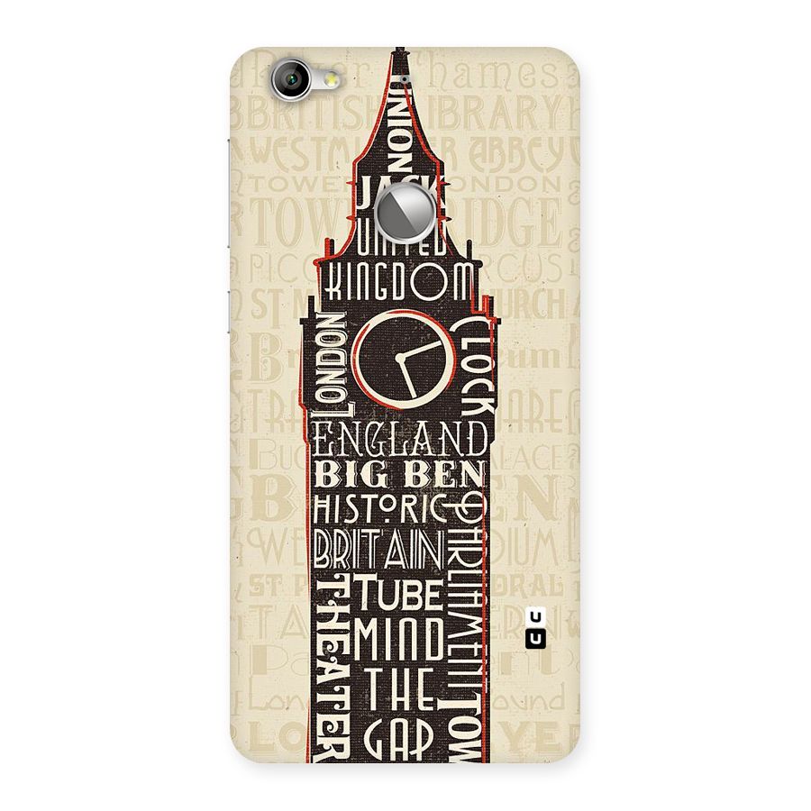 Cap City Design Back Case for LeTV Le 1s