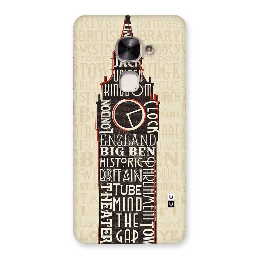 Cap City Design Back Case for Le 2