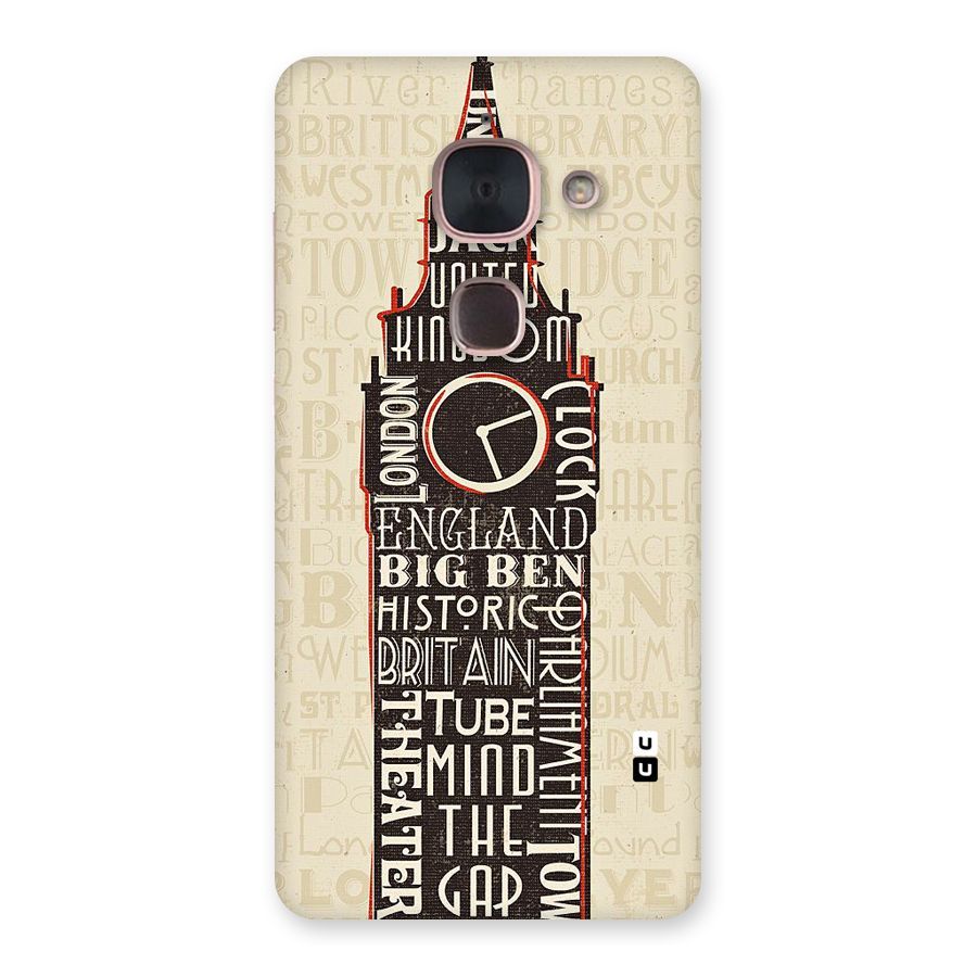 Cap City Design Back Case for Le Max 2