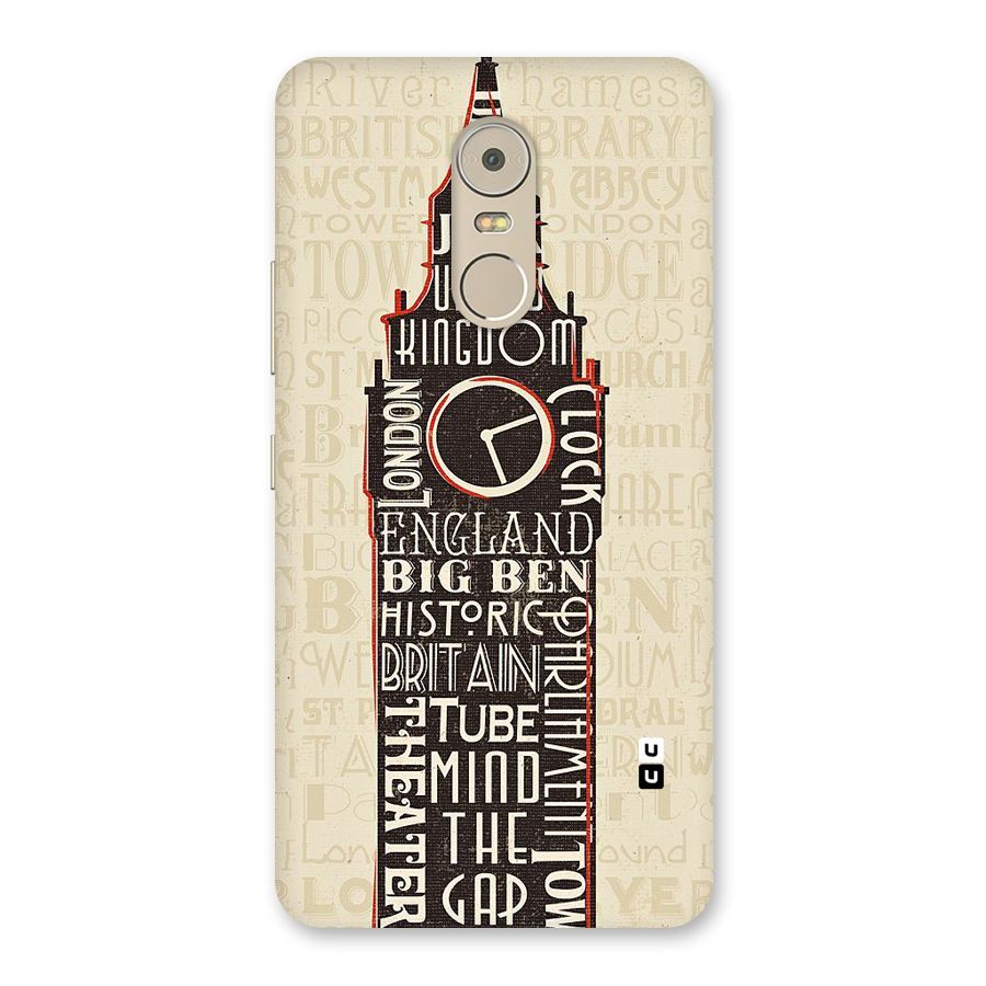 Cap City Design Back Case for Lenovo K6 Note