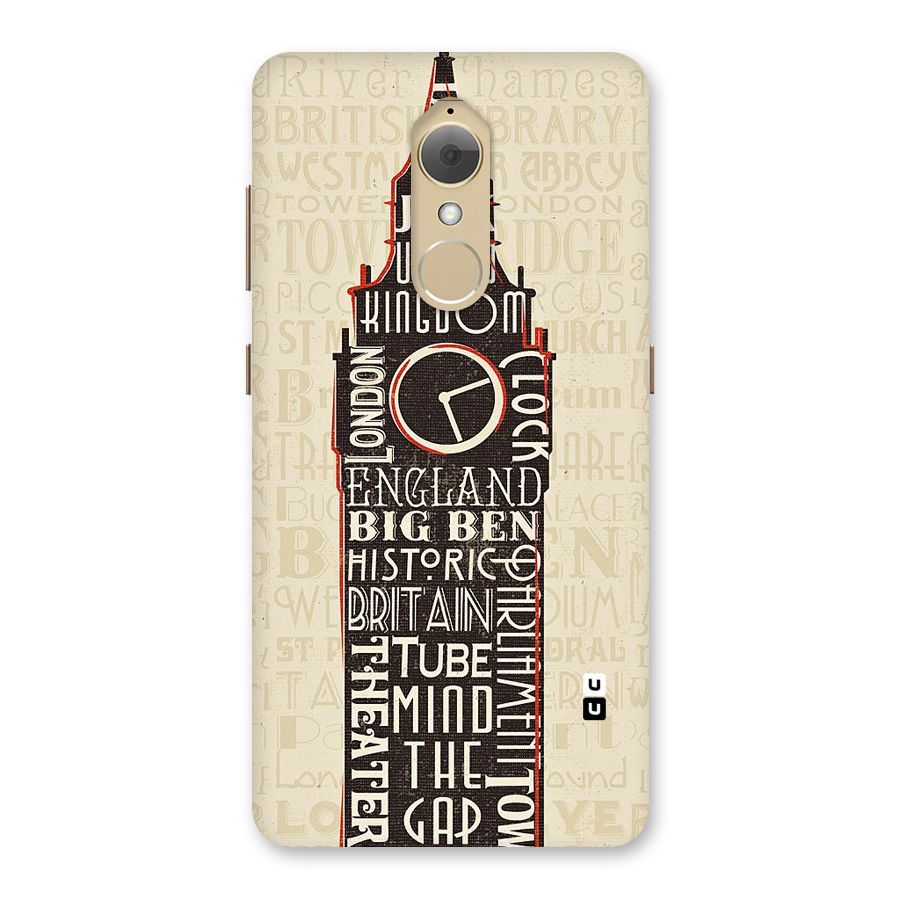 Cap City Design Back Case for Lenovo K8