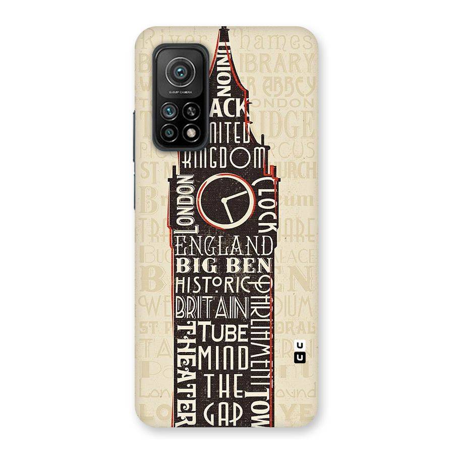 Cap City Design Back Case for Mi 10T 5G