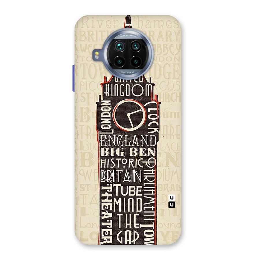 Cap City Design Back Case for Mi 10i