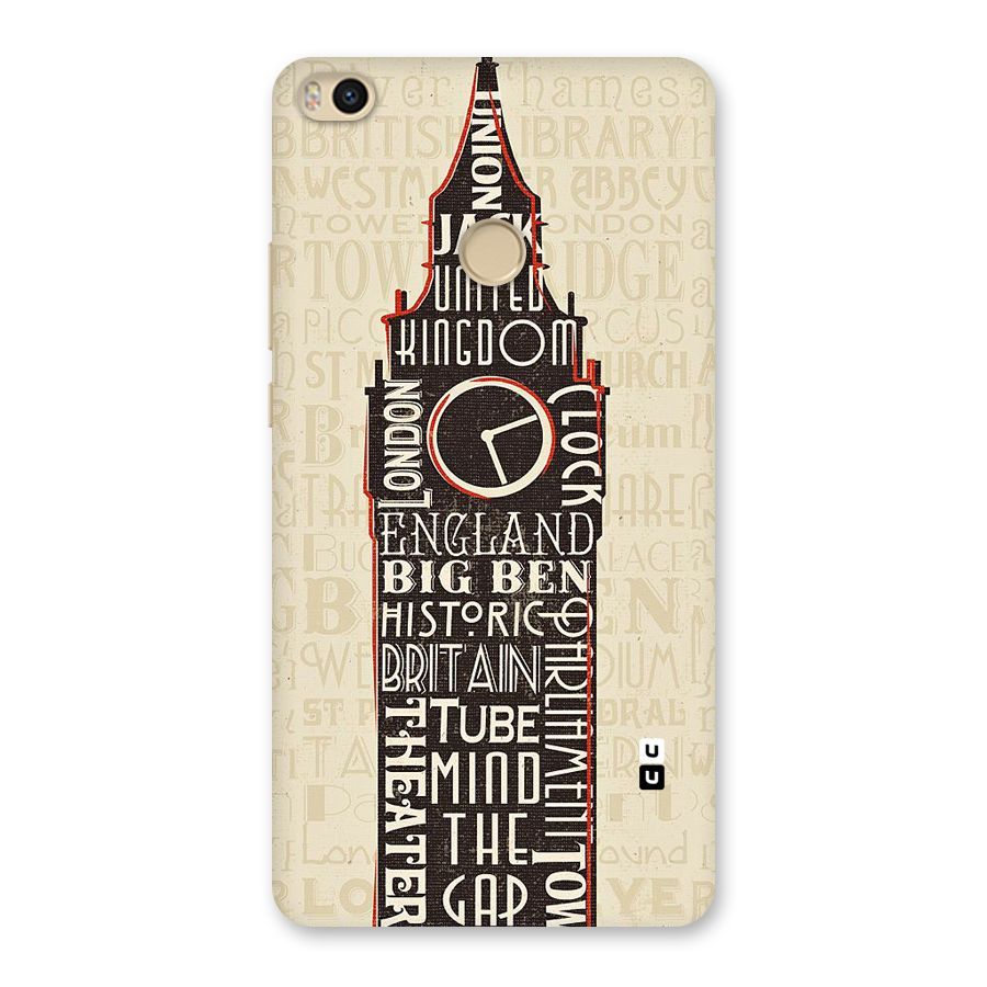 Cap City Design Back Case for Mi Max 2