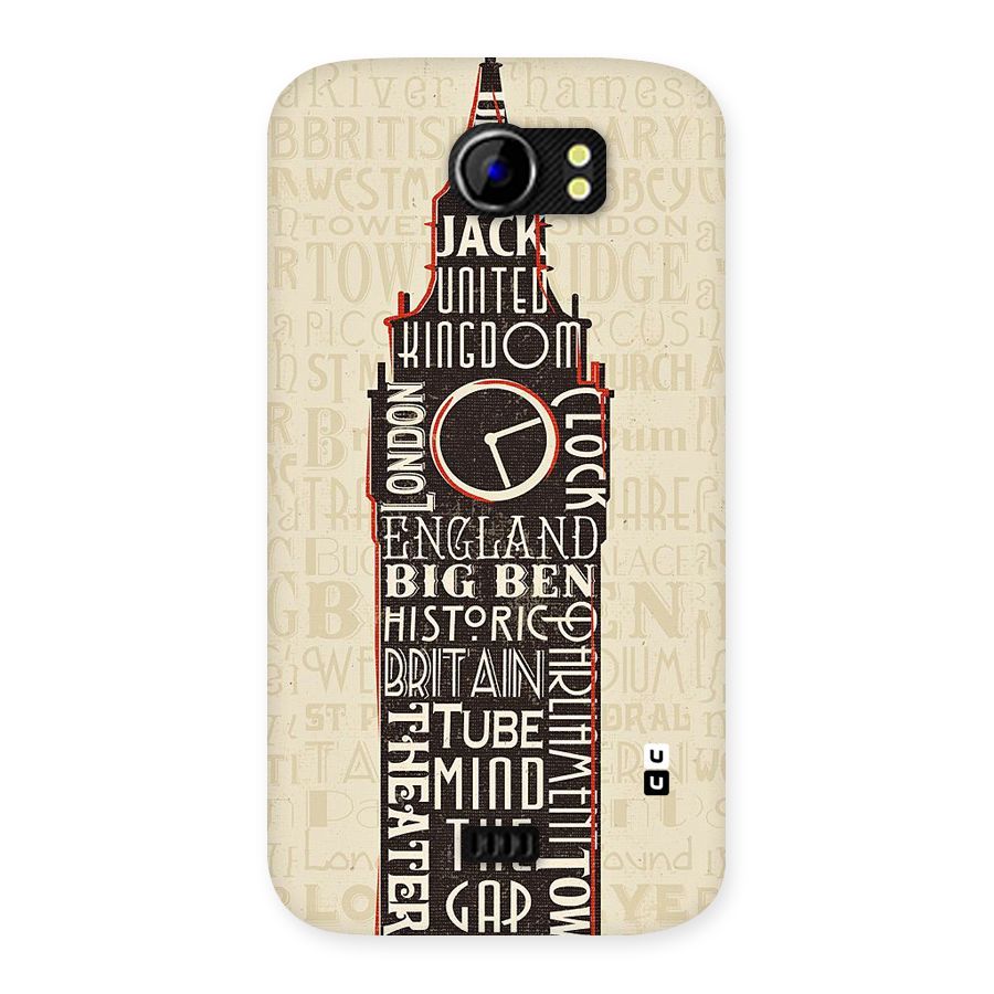 Cap City Design Back Case for Micromax Canvas 2 A110