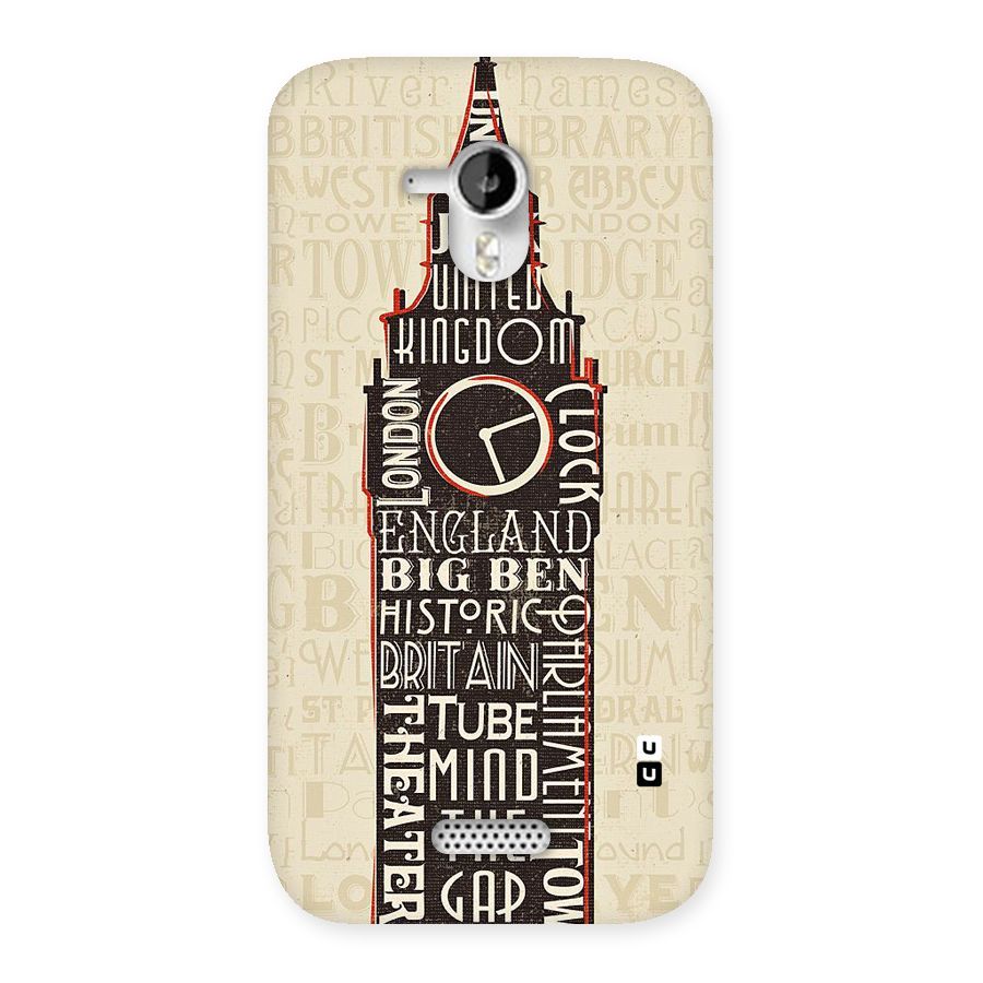 Cap City Design Back Case for Micromax Canvas HD A116