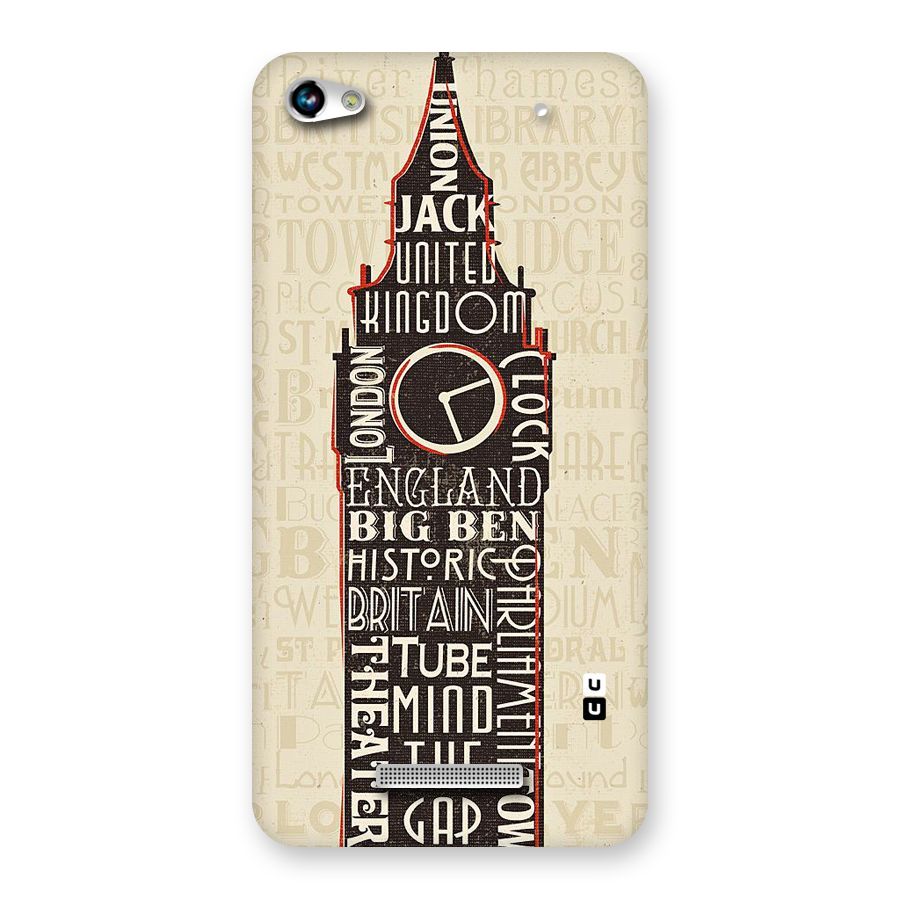 Cap City Design Back Case for Micromax Hue 2