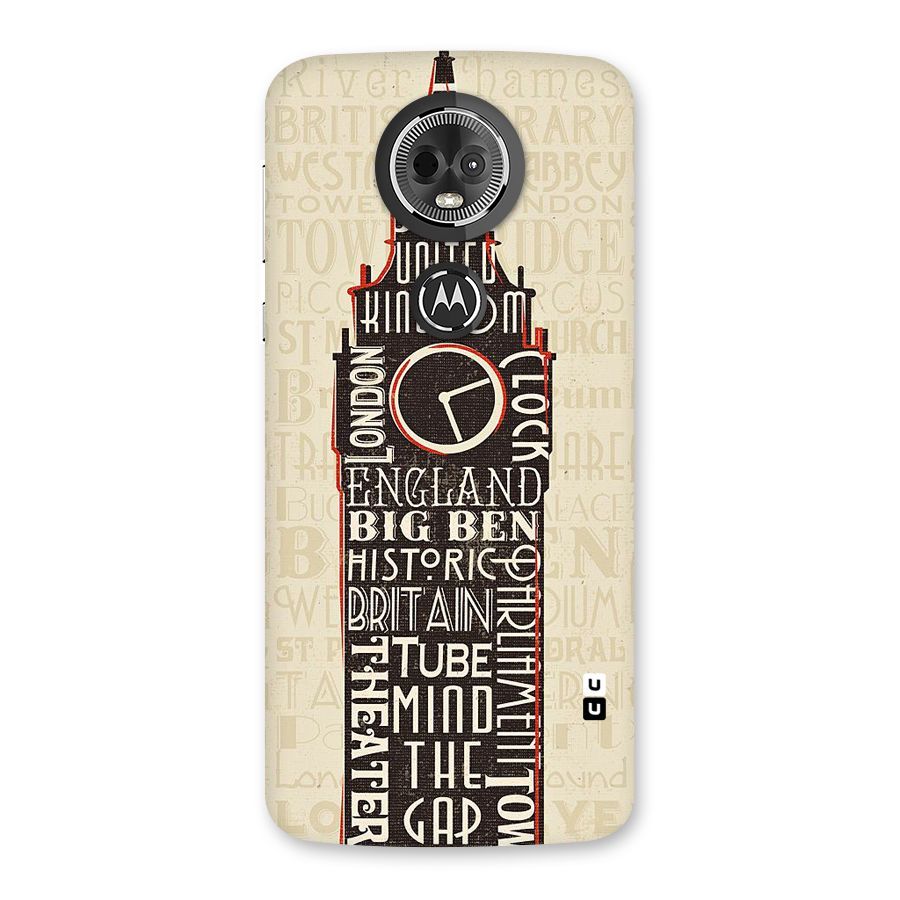 Cap City Design Back Case for Moto E5 Plus