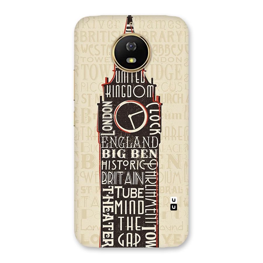 Cap City Design Back Case for Moto G5s
