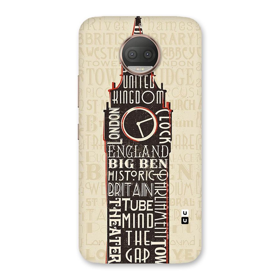 Cap City Design Back Case for Moto G5s Plus