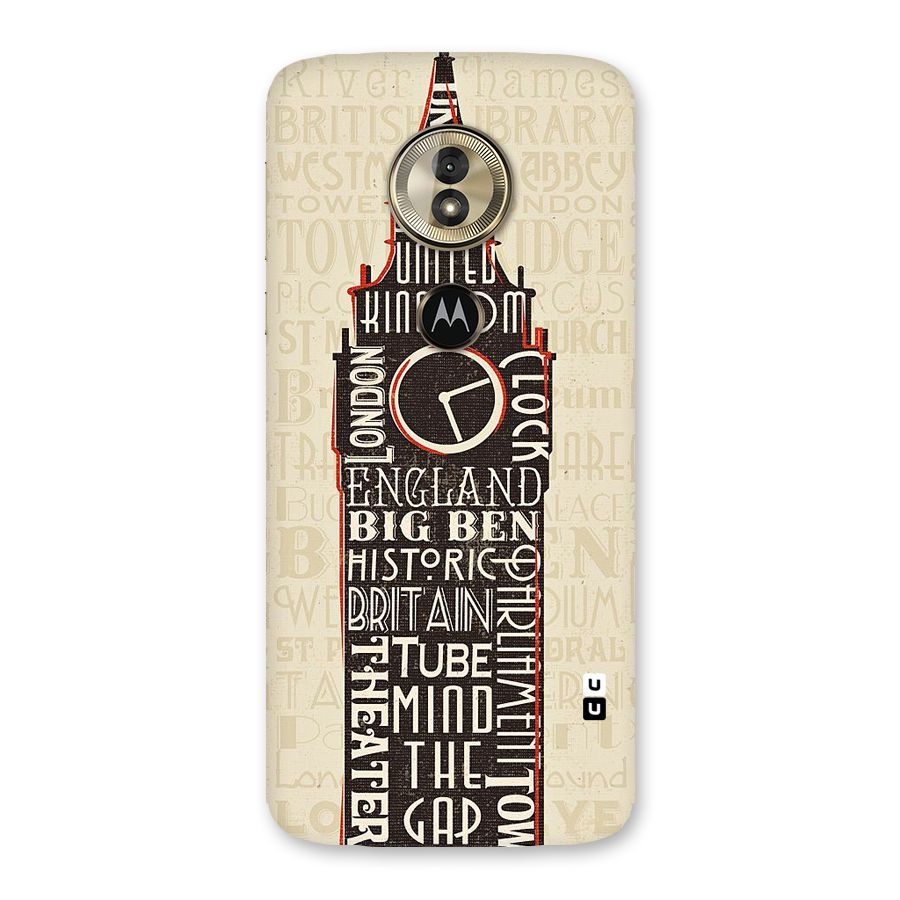 Cap City Design Back Case for Moto G6 Play