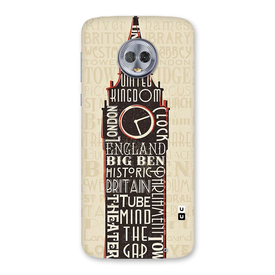 Cap City Design Back Case for Moto G6 Plus