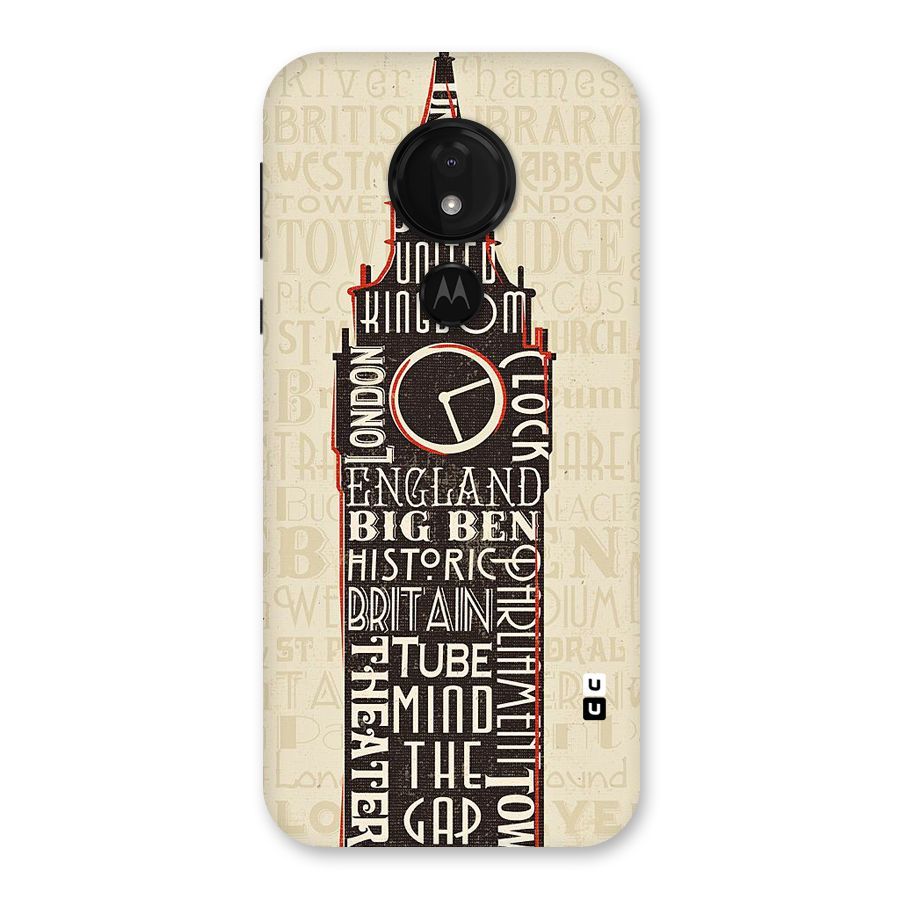 Cap City Design Back Case for Moto G7 Power