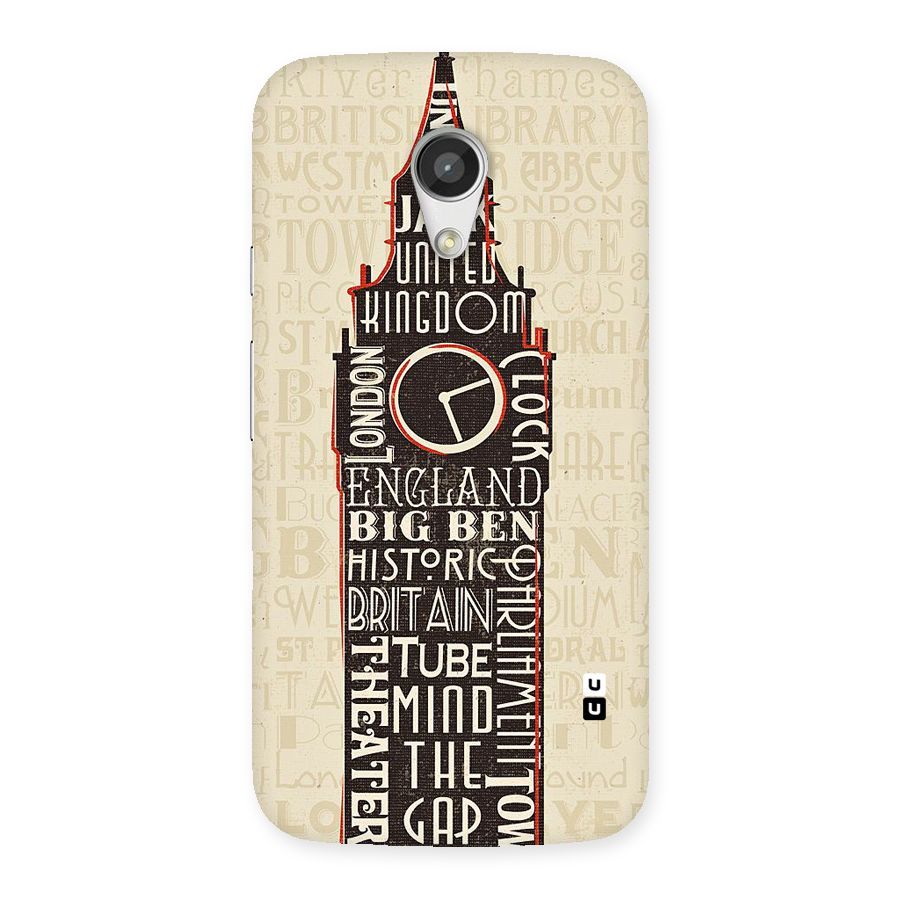 Cap City Design Back Case for Moto G 2nd Gen