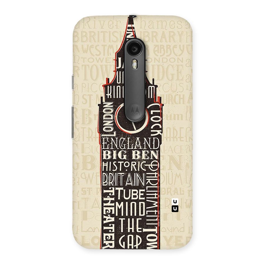 Cap City Design Back Case for Moto G Turbo